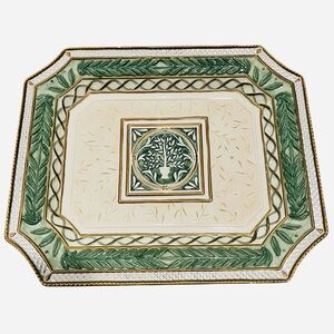 FITZ & FLOYD Gregorian Collection Large Platter 16" x 13.5"